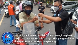 Aksi Sosial. LAN Banyuwangi penuhi parkiran TMP dengan mobil pribadi