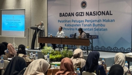 Badan Gizi Nasional Gelar Pelatihan Petugas Penjamah Makan di Kalsel