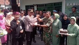 Danramil Banyuwangi Kota Gelar Tasyakuran di HUT TNI Ke 80