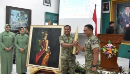 Danrem 083/Baladhika Jaya Titip Pesan Kehormatan dan Jati Diri Prajurit