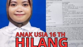 Di duga dibawa kabur pacar. Siswi SMK PGRI 1 GIRI hilang