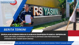 Dugaan Kebocoran Cairan Empedu Pasca-Operasi, Oase Law Firm Layangkan Tuntutan Klarifikasi dan Pertanggung jaw