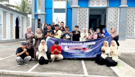 Eco Bhinneka Muhammadiyah Tanam Biopori dan Pohon di Tempat Ibadah Lintas Agama