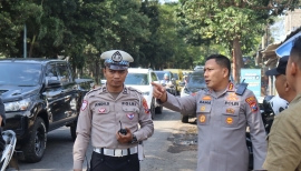 Gerak Cepat Polresta Banyuwangi Atasi Kepadatan Kendaraan di Kawasan KP3 Tanjung Wangi