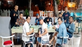 Jalin Sinergitas L.A.B  Dan Wartawan Ngopi Bareng 