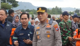 Kapolresta Banyuwangi dan Stage Holder terkait terima 21 Survivor KMP Tunu Pratama Jaya  di ASDP Ketapang