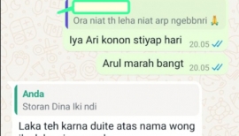 Keluarga Soleha Terduga Pelaku Penipuan Datangi Saksi