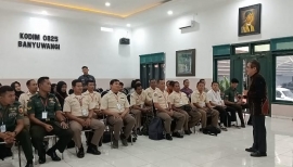 Kodim 0825 Banyuwangi Gelar Pelatihan Teknik Penulisan Berita Dan Pengelolaan Media Sosial