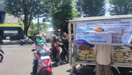 KPSH Pangan Bulog Banyuwangi Rutin Grebeg Pasar