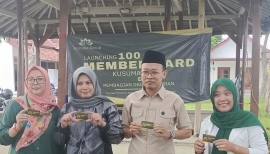 Kusuma Group Launching 100 Member Card dan Bagikan Daging Qurban