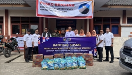 Lapas Kelas IIB Lumajang Peduli korban Erupsi Gunung Semeru