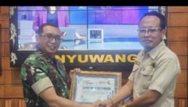 LJN Apresiasi Kodim 0825/Banyuwangi di Hari Ulang Tahun Media Ke 10 Tahun