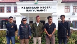 Mosi Tidak Percaya Kejari Banyuwangi. Aksi Tuntutan Penahanan Tersangka Korupsi Fiktif BKPP