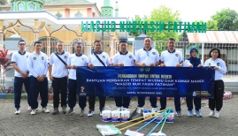 Pengabdian Imipas untuk Negeri, Lapas Banyuwangi Bantu Perbaikan Tempat Wudu Masjid