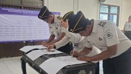 Perkuat Integritas, Rutan Bangil Laksanakan Apel Penandatanganan Komitmen Bersama