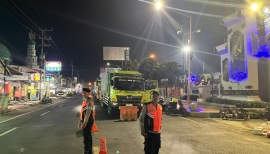 Polresta Banyuwangi All Out Atasi Antrean Panjang di Pelabuhan Ketapang