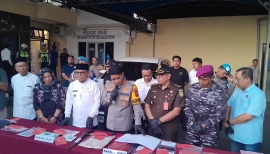 Polresta Banyuwangi Dalam Operasi Semeru 12 Hari Berhasìl Ungkap 59 Kasus dengan 61 Tersangka