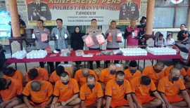 Polresta Banyuwangi Ungkap 37 Kasus Narkoba dan OKB dalam Operasi Tumpas Semeru 2025