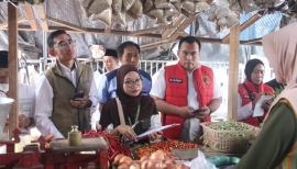 Satgas Pangan Banyuwangi sidak Pasar Tradisional dan Modern 