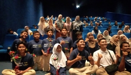 Sehelai Kasih Seribu Jahitan Sinema Anak SD Namira untuk Kepedulian Bencana