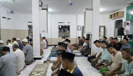 Tarawih Berjamaah Warga Binaan Lapas Kelas II B Lumajang