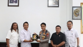 Temui Kapolresta, Pengurus Perbakin Banyuwangi Bahas Penertiban Anggota dan Pembinaan Atlet