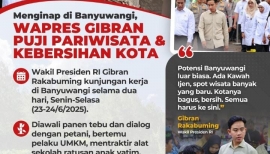 Wapres Gibran Kagum akan Pesona Banyuwangi: Pariwisata, Kebersihan, dan Keramahan Masyarakat Jadi Sorotan