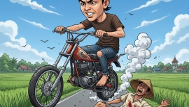 Warga Desak Tindak Para Pelaku Balap Liar di Jalur Pantai Cemara