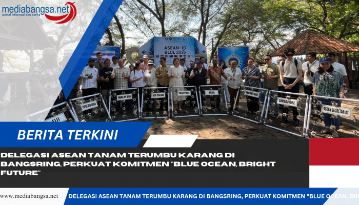 Delegasi ASEAN Tanam Terumbu Karang di Bangsring, Perkuat Komitmen 
