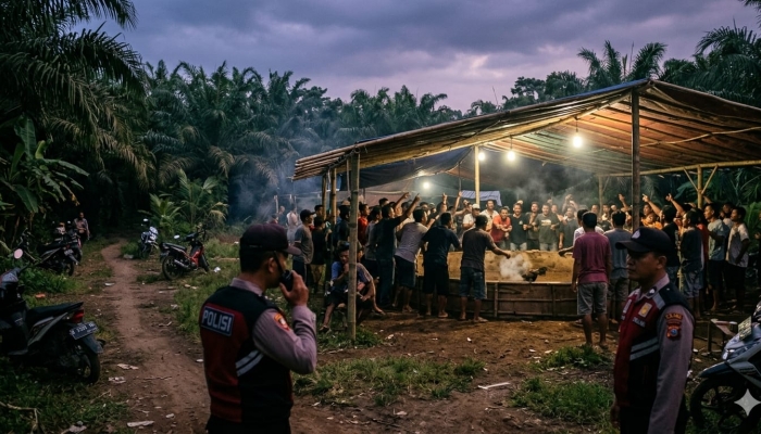 Diduga Arena Sabung Ayam di Dusun Bedengan Ambulu Beroperasi, Muncul Dugaan Adanya Backing Oknum Aparat