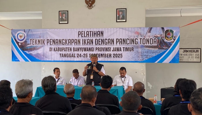 Dinas Perikanan Banyuwangi Gelar Pelatihan Teknik Pancing Tonda untuk Tingkatkan Kapasitas Nelayan Lokal