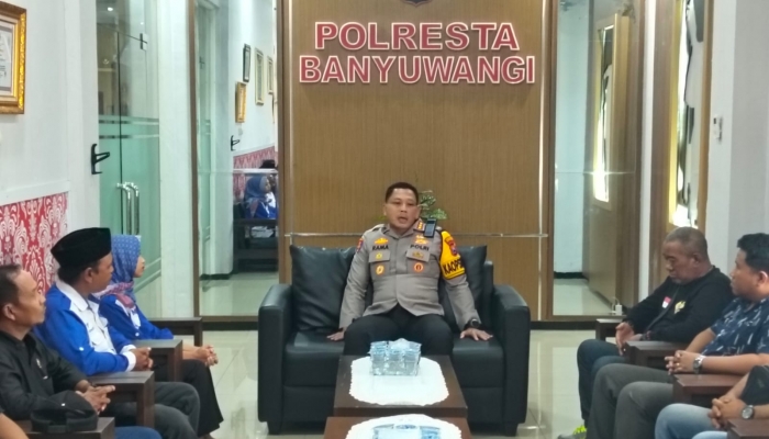 DPD PWMOI Banyuwangi Gelar Silaturahmi dengan Kapolresta Banyuwangi
