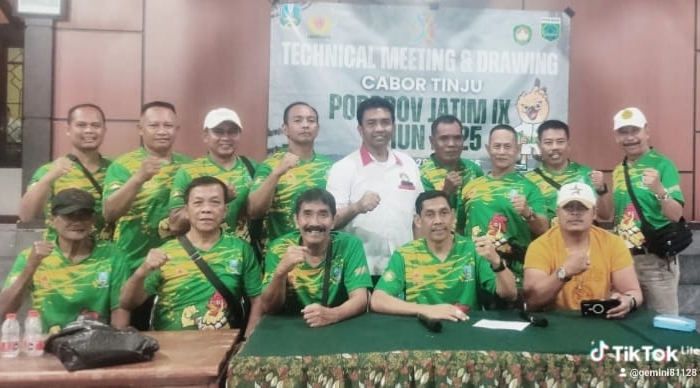 Dua Putra Daerah Banyuwangi Pimpin Porprov Jatim IX Tinju Amatir di Batu Malang