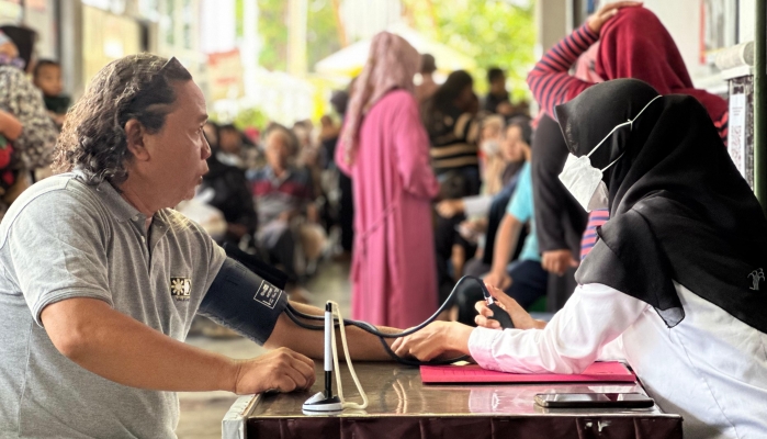 Hari Jadi Kemenimipas ke -1 Lapas Kelas II B Lumajang Gelar Cek Kesehatan Gratis 