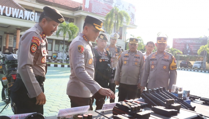 Jaga Kondusifitas Wilayah; Polresta Banyuwangi Resmi Luncurkan Tim Patroli Samapta Presisi untuk Tingkatkan Ke