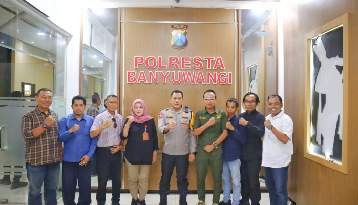 Jalin Sinergitas, DPD IWOI Banyuwangi Lakukan Kunjungan dan Silaturahmi Ke Kapolresta Banyuwangi