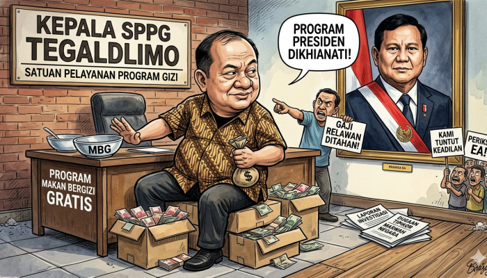 Kepala SPPG Tegaldlimo Diduga Cederai Marwah Program Presiden Prabowo