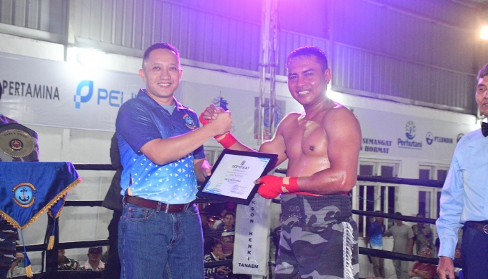 LANAL BANYUWANGI  GELAR KEJUARAAN TINJU PROFESIONAL DANLANAL BANYUWANGI CUP 2026