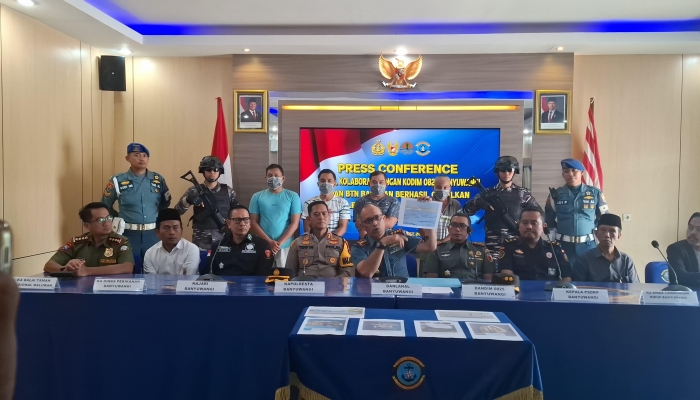 Lanal Banyuwangi Ringkus Pelaku Bom Ikan