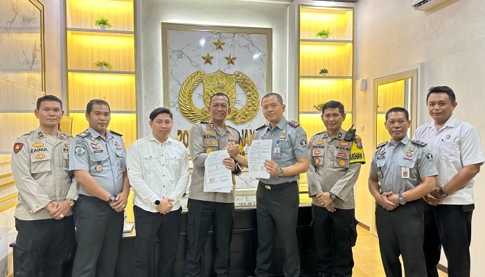 Lapas Lumajang Eratkan Sinergi Dengan Polres Lumajang