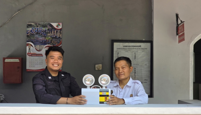 Lapas Lumajang Kontrol lampu Emergency, Antisipasi Situasi Darurat.