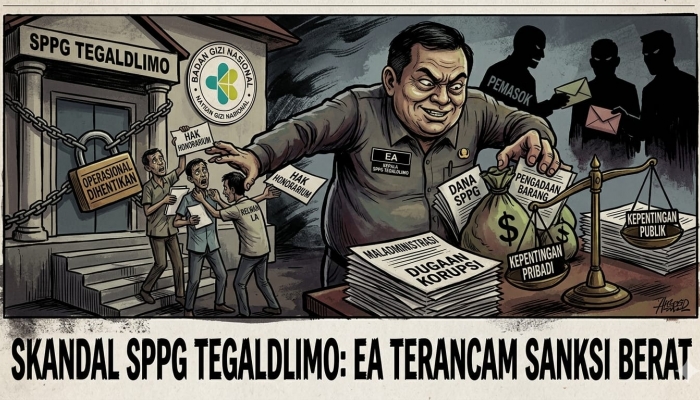 Operasional SPPG di Tegaldlimo Banyuwangi Dihentikan, Dugaan Pelanggaran Tata Kelola Masih Didalami