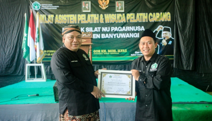 Pagarnusa Banyuwangi Gelar Diklat dan Wisuda Pelatih Cabang 2026