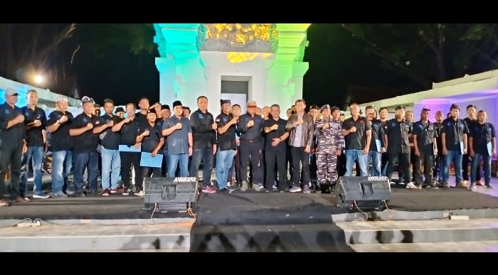 Pelantikan DPC Laskar Bali Shanti Jetli Team Banyuwangi 