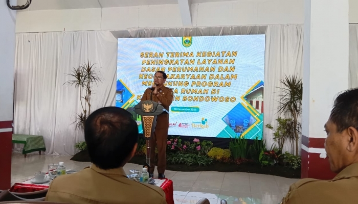 Pemkab Bondowoso Kuatkan Komitmen Hunian Layak 60 Unit RTLH Diresmikan Lengkap dengan Akses Air Bersih Gratis