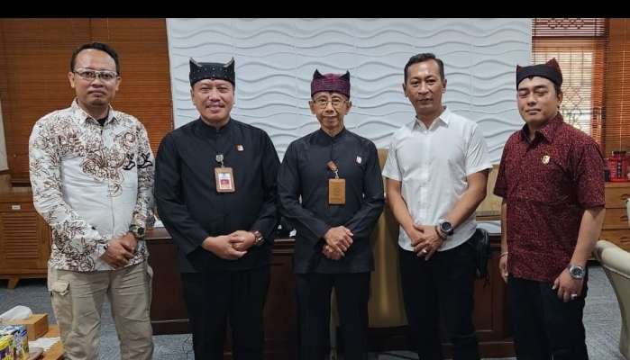 Pengurus Perbakin Banyuwangi Audiensi dengan Sekda Guntur Priambodo