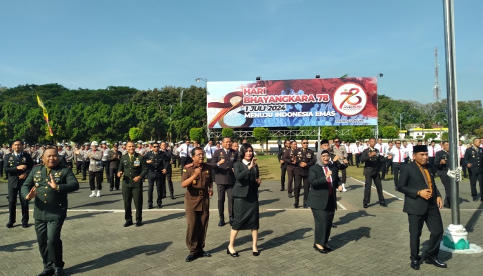 Peringatan Hari Bhayangkara ke-78 di Kabupaten Lumajang