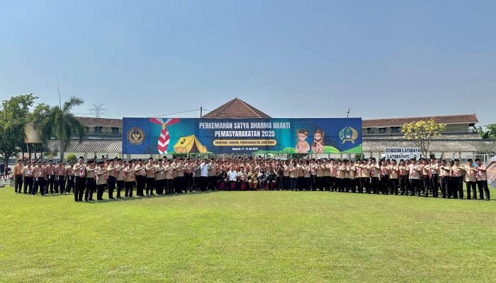 Perkemahan Satya Dharma Bhakti Pemasyarakatan 2025 Resmi Dibuka, Tunas Kelapa dari Balik Jeruji