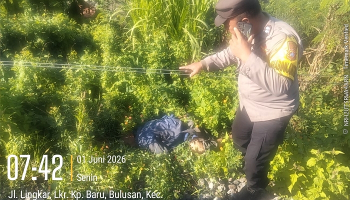 Pria Tanpa Identitas Tewas Tertabrak Kereta Api Sri Tanjung di Kalipuro