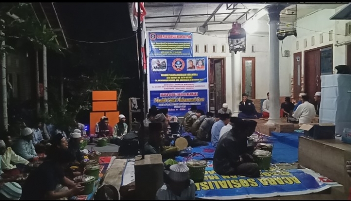 Ratusan Masyarakat Hadiri Maulid Nabi Yang di Gelar FPANN Bondowoso 